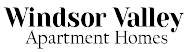 The image is of a logo for Windsor Valley Apartment Homes.